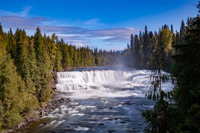Dawson Falls im Wells Gray Provincial Park